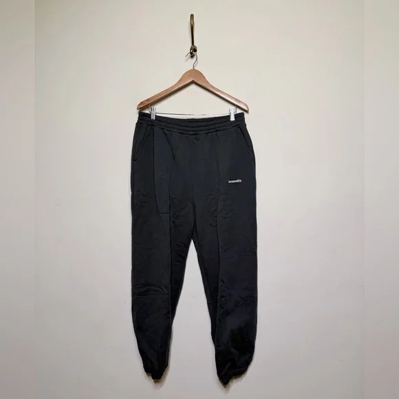 House of CB Charcoal Fleece Back Jogging Trousers - Picture 5 of 8